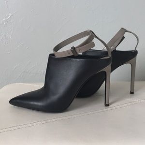 Vince Armon booties with ankle strap size 8
